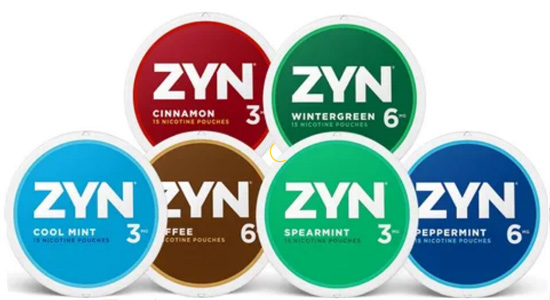 image of zyn flavours in canada